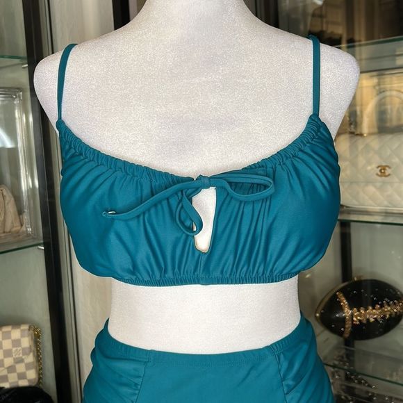 OLD NAVY | Two Piece Bathing Suit in Teal - Picture 2 of 4